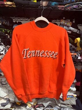 Vintage 90s Tennessee Orange Crewneck Size Medium